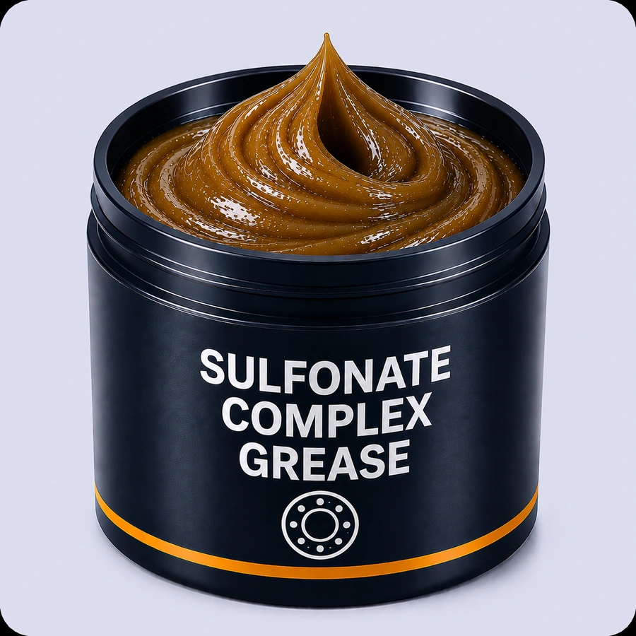 Complex calcium sulfonate grease